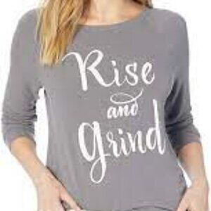 PJ Salvage Rise and Grind Sweatshirt, Grey, Sz M